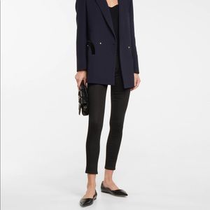 Ag Adriano Goldschmied The Legging Ankle Super Skinny Black Denim Jeans (24R)